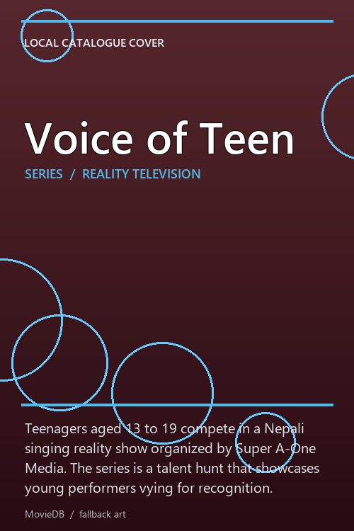 Voice of Teen poster