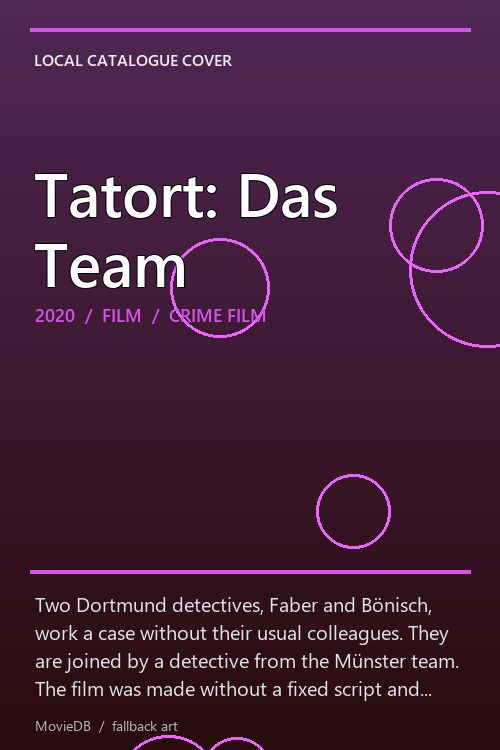 Tatort: Das Team poster