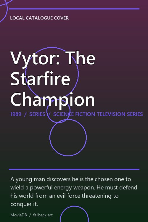 Vytor: The Starfire Champion poster