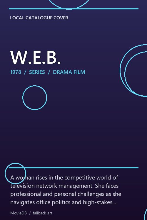 W.E.B. poster