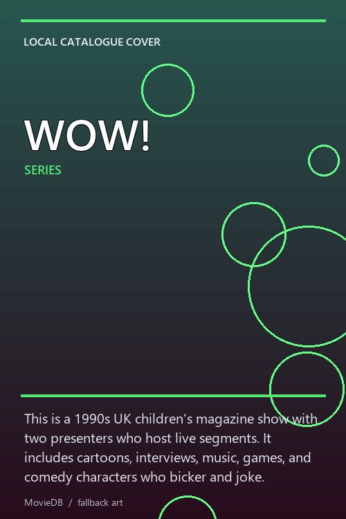 WOW! poster