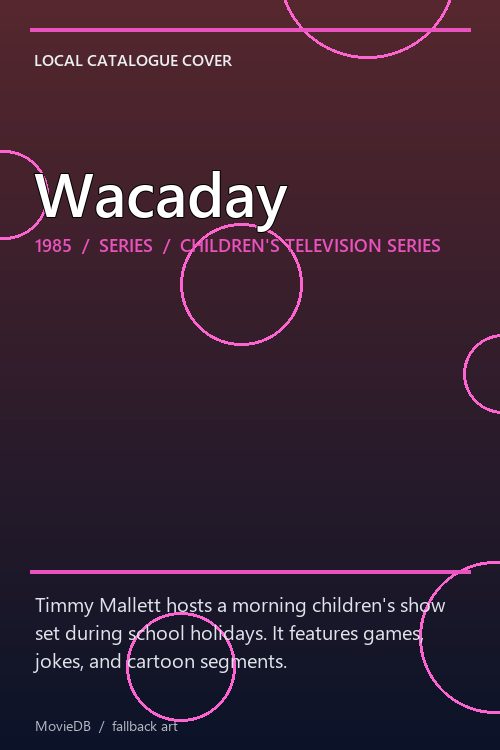Wacaday poster