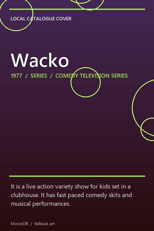 Wacko poster