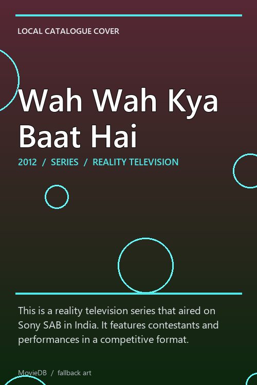 Wah Wah Kya Baat Hai poster