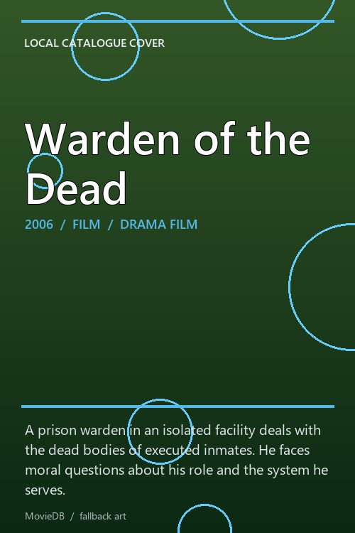 Warden of the Dead poster