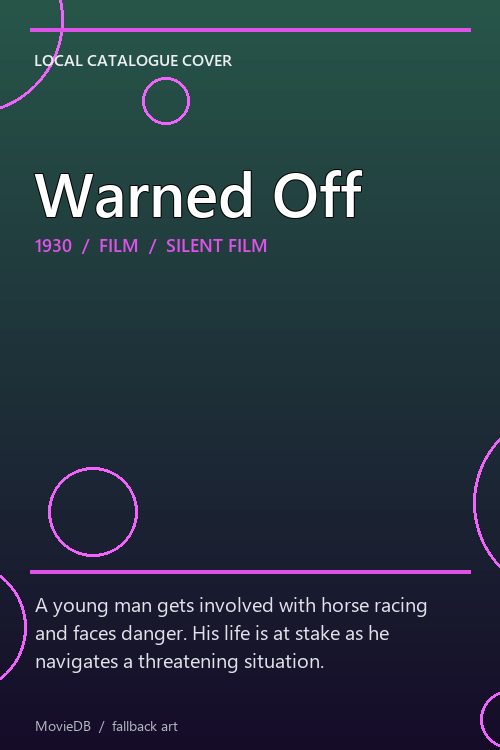 Warned Off poster