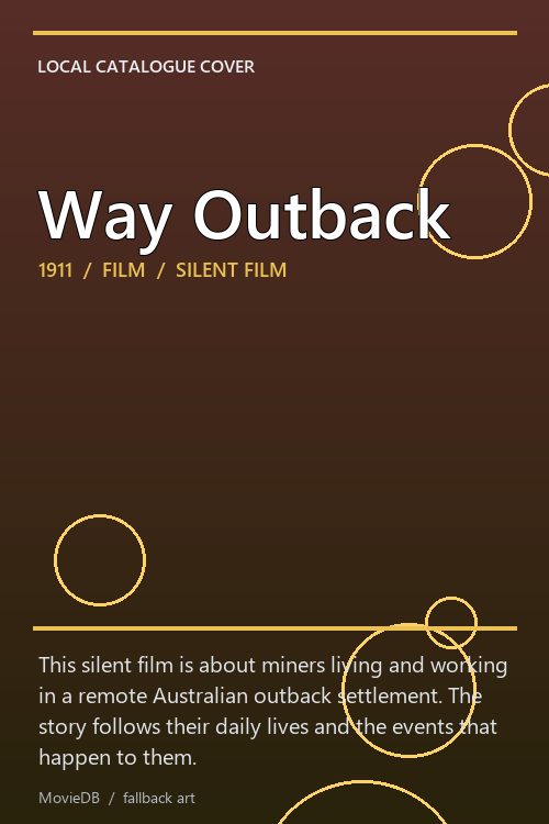 Way Outback poster