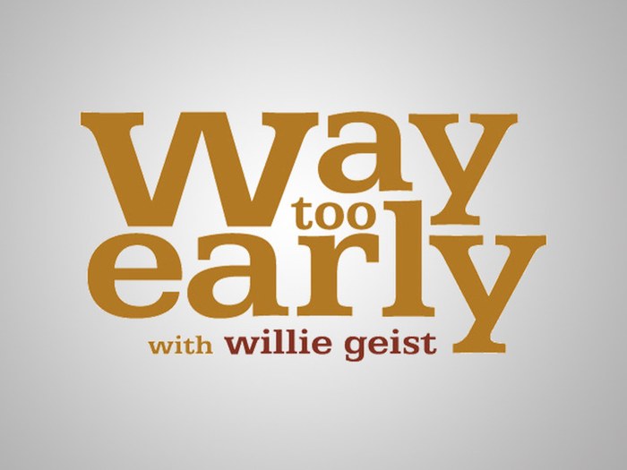 Way Too Early with Ali Vitali poster