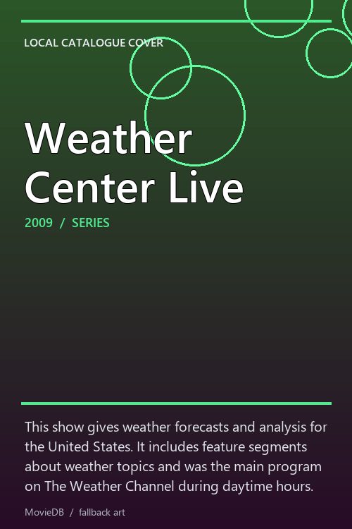 Weather Center Live poster