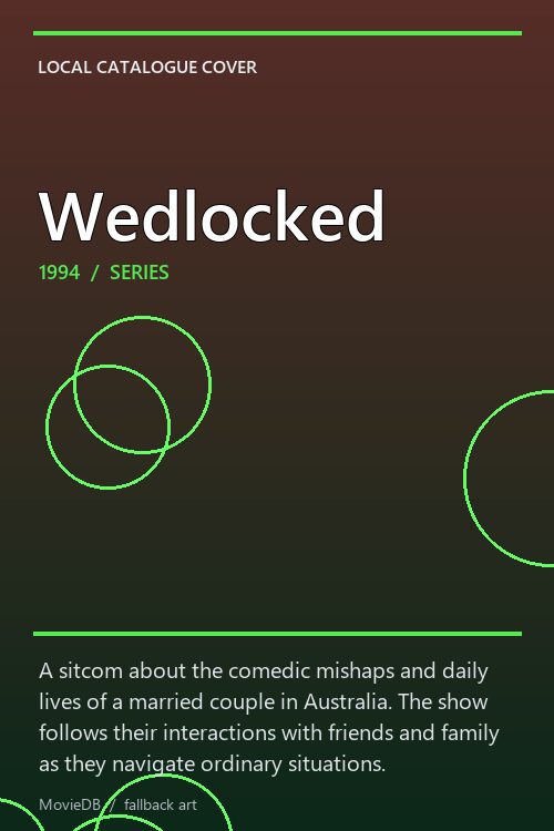Wedlocked poster
