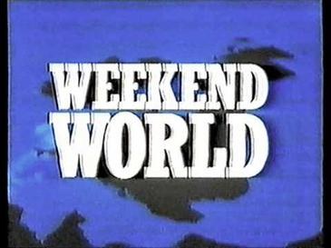 Weekend World poster
