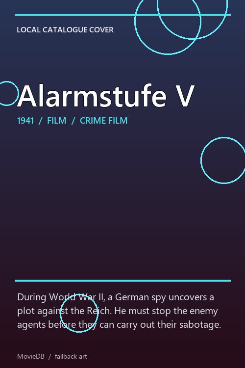Alarmstufe V poster