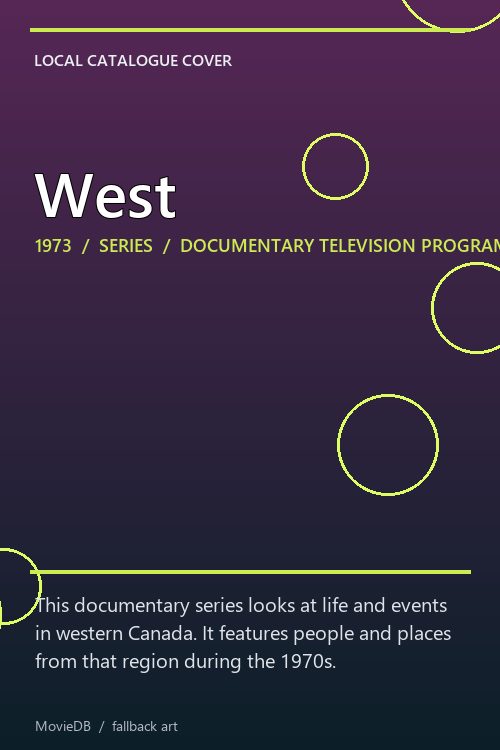 West poster