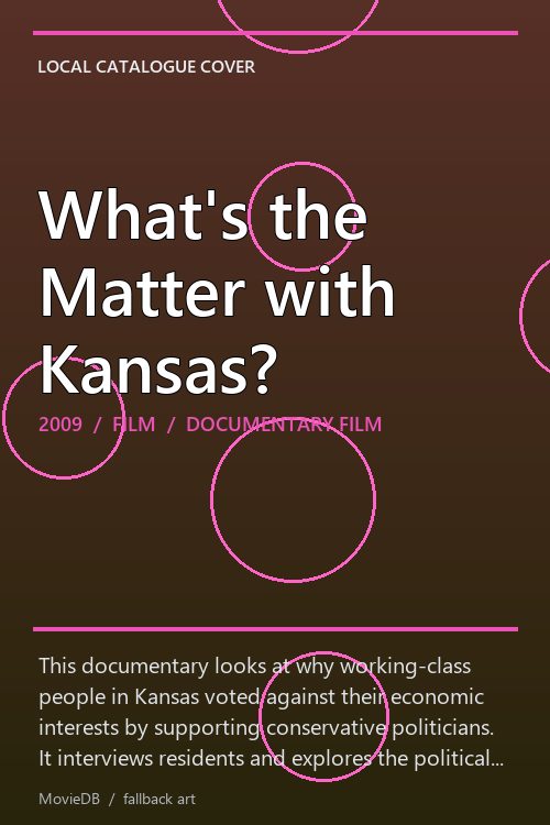 What's the Matter with Kansas? poster