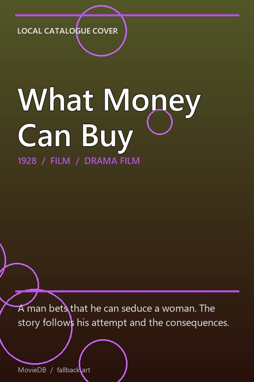 What Money Can Buy poster
