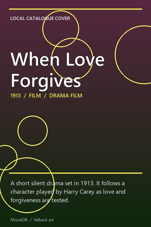 When Love Forgives poster