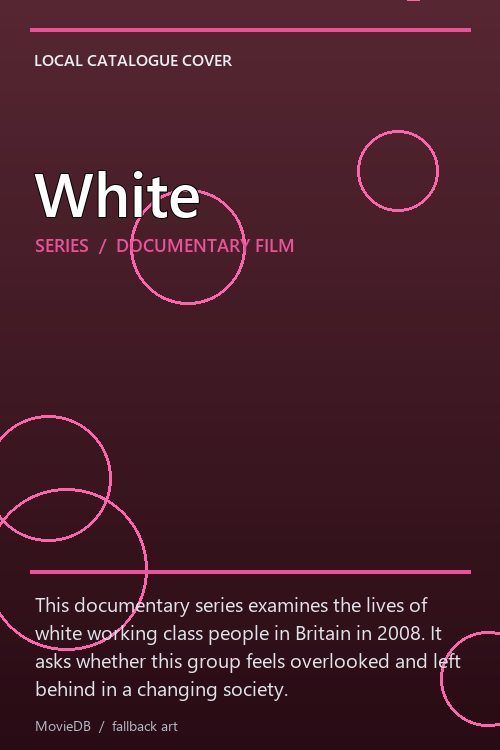 White poster
