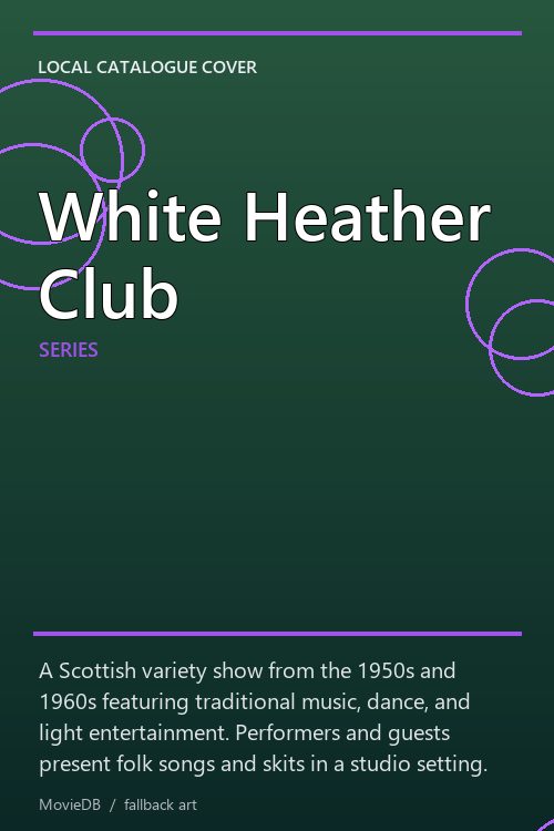 White Heather Club poster