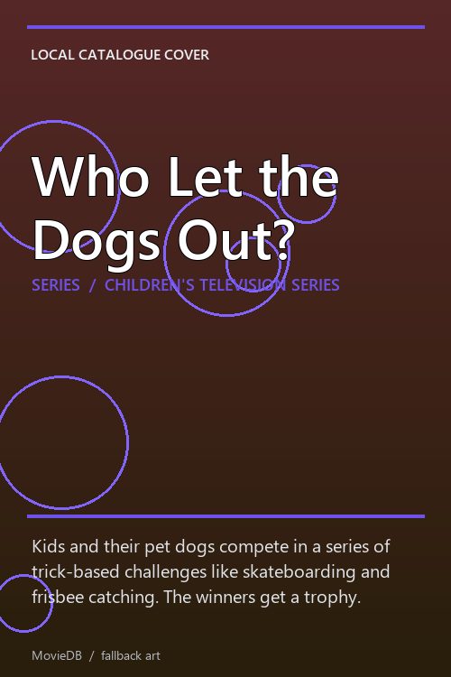 Who Let the Dogs Out? poster