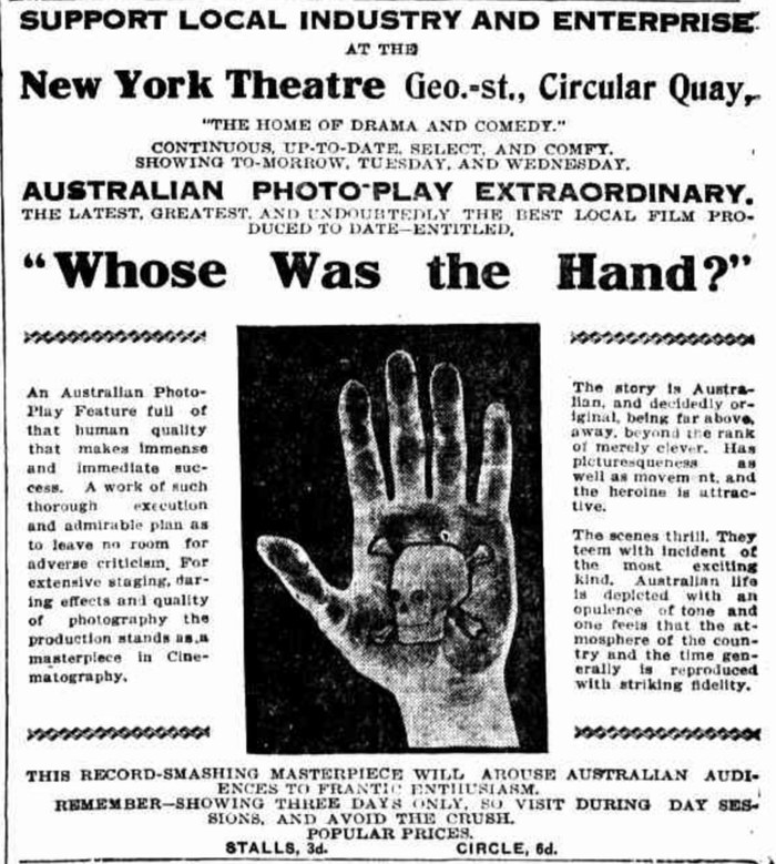 Whose Was the Hand? poster