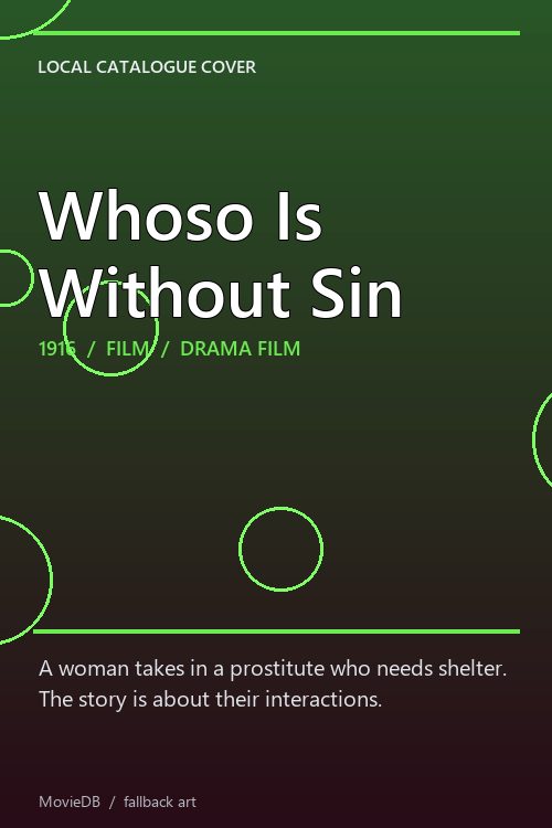 Whoso Is Without Sin poster