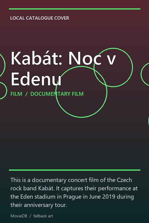 Kabát: Noc v Edenu poster