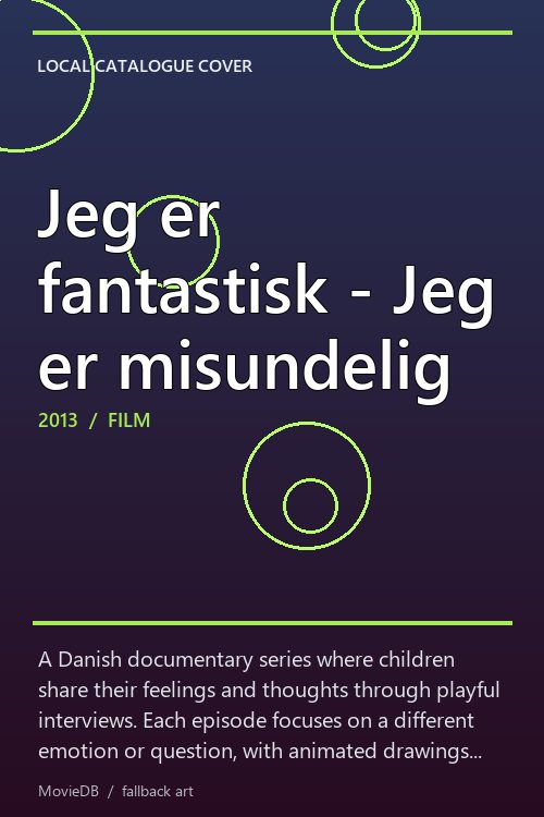 Jeg er fantastisk - Jeg er misundelig poster