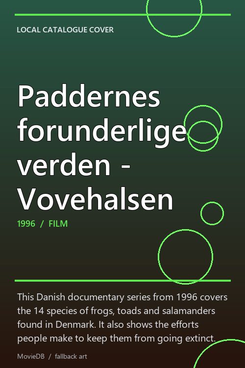 Paddernes forunderlige verden - Vovehalsen poster