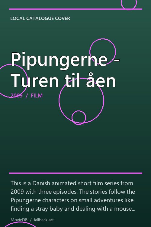 Pipungerne - Turen til åen poster