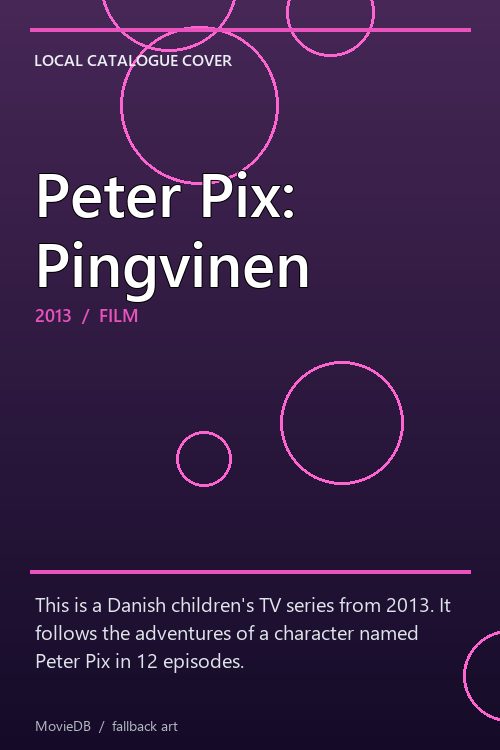 Peter Pix: Pingvinen poster