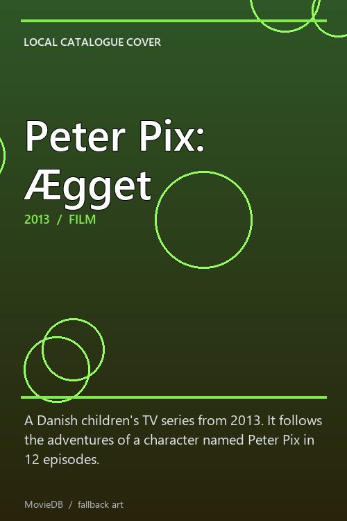 Peter Pix: Ægget poster