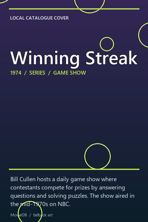 Winning Streak poster