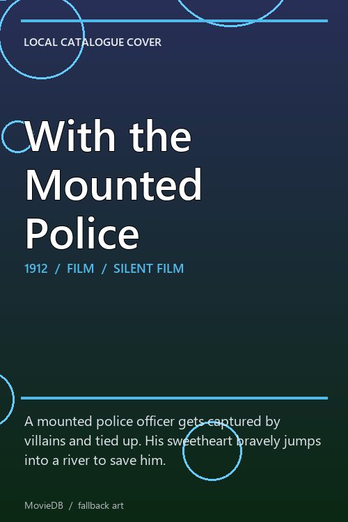 With the Mounted Police poster