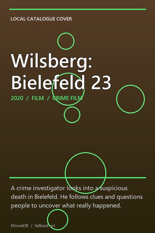 Wilsberg: Bielefeld 23 poster