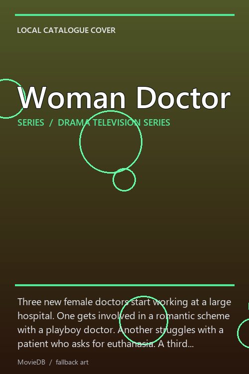 Woman Doctor poster