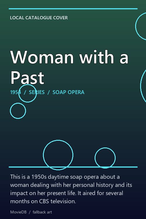 Woman with a Past poster