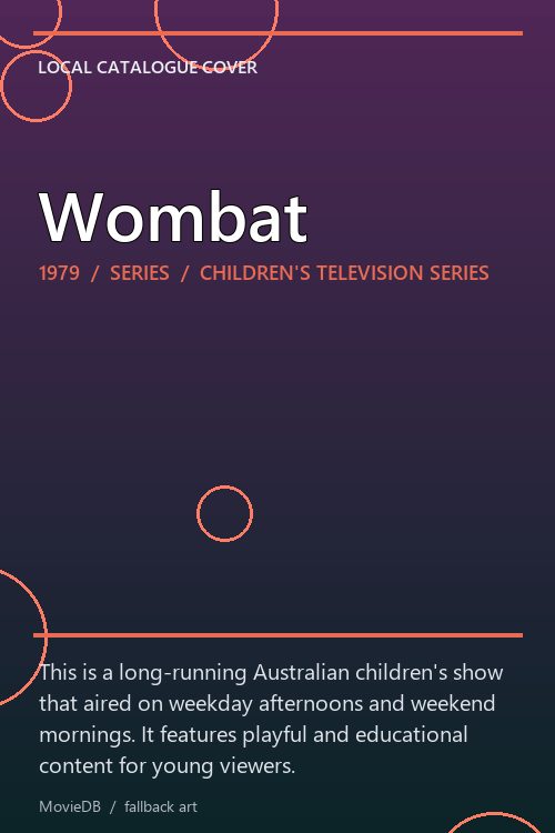 Wombat poster