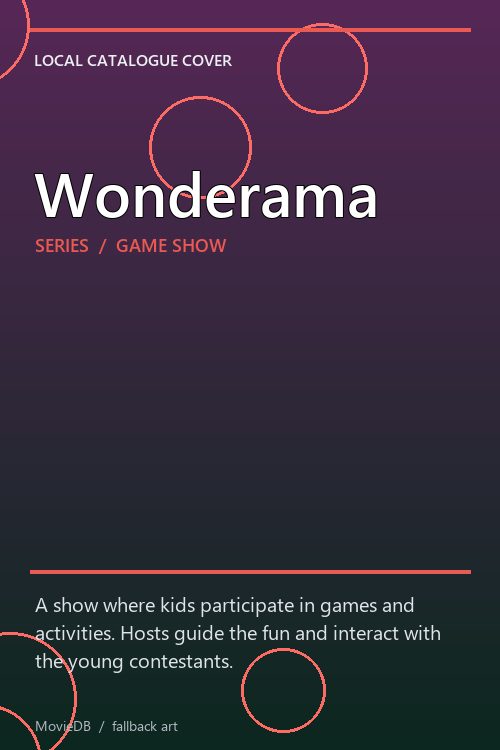 Wonderama poster