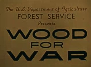 Wood for War poster