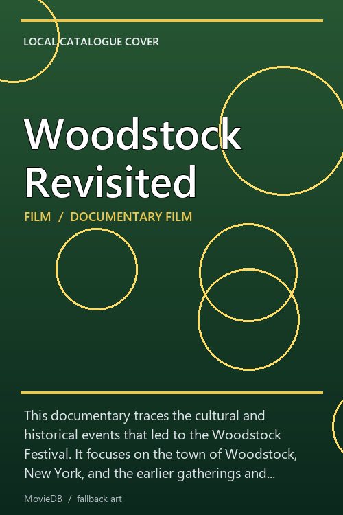 Woodstock Revisited poster
