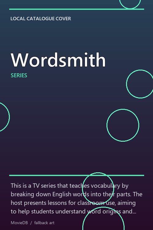 Wordsmith poster