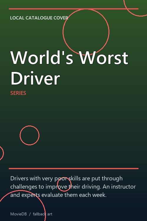 World's Worst Driver poster