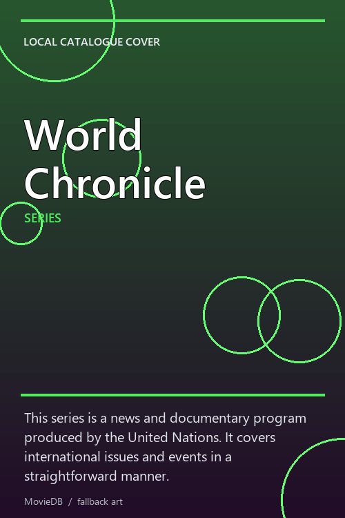 World Chronicle poster