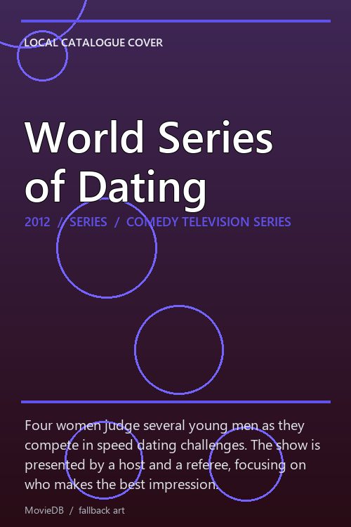 World Series of Dating poster