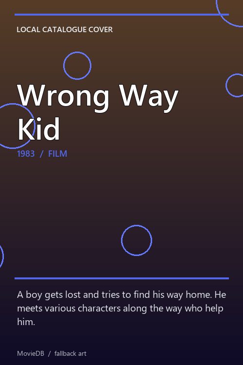 Wrong Way Kid poster