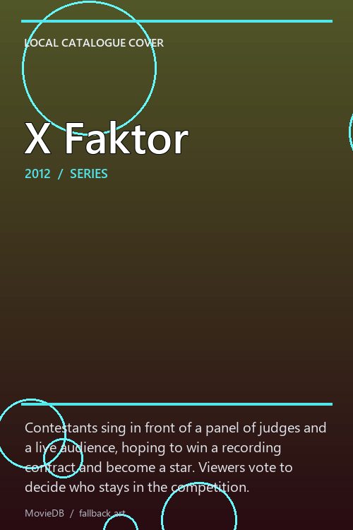 X Faktor poster