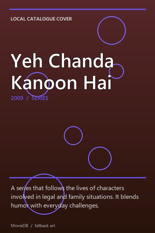 Yeh Chanda Kanoon Hai poster