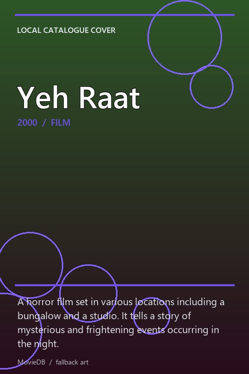 Yeh Raat poster