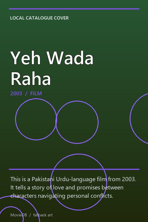 Yeh Wada Raha poster