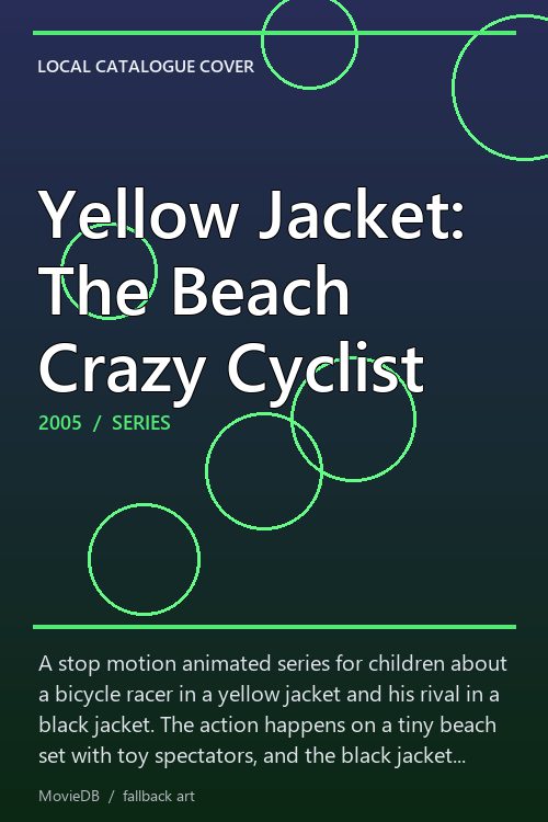 Yellow Jacket: The Beach Crazy Cyclist poster